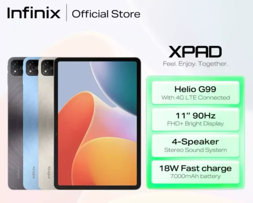 TAB INFINIX XPAD 4/256GB 11 INCH - Image 4